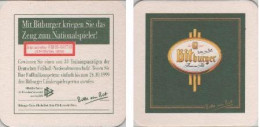 5001612 Bierdeckel Quadratisch - Bitburger - 1999 - Trainingsanzüge - Beer Mats