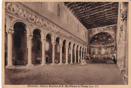 Cartolina Ravenna - Interno Basilica Di S.apollonia In Classe - Ravenna