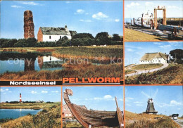 71810759 Pellworm Muehle Hafen Turm Pellworm - Other & Unclassified