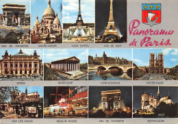 75-PARIS MULTIVUES-N°3944-A/0365 - Other & Unclassified