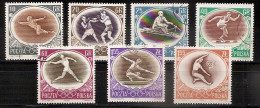 POLAND 1956●Olympic Melbourne●Mi 984-89 & 994 CTO - Used Stamps
