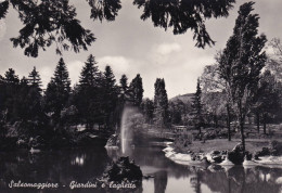 Cartolina Salsomaggiore ( Parma ) Giardini E Laghetto - Parma