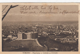 TORINO-PANORAMA E COLONIA 3 GENNAIO-CARTOLINA   VIAGGIATA IL 22-6-1941 - Otros & Sin Clasificación