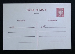 Entier Postal, Neuf, Pétain, Vierge - Overprinter Postcards (before 1995)