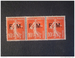STAMPS FRANCIA 1929 FRANCOBOLLO DI FRANCHIGIA 50 CENT ROSSO MNH - Military Postage Stamps