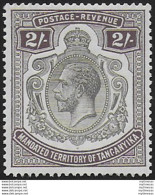 1927 Tanganyika Giorgio V 2s. MNH SG N. 103 - Other & Unclassified