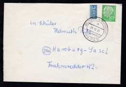 DEUTSCHE SCHIFFSPOST HAPAG A MS "Hamburg" 27.12.55 Auf Brief - Other & Unclassified