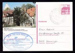 DEUTSCHE SCHIFFSPOST MS PETER PAN TT-Line TRAVEMÜNDE-TRELLEBORG 04.05.92 + - Sonstige & Ohne Zuordnung