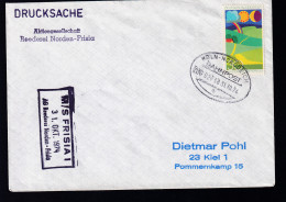 Bahnpost Köln-Norddeich 31.10.74 + R3 M/S FRISIA I 31. OKT. 1974 AG Reederei - Autres & Non Classés