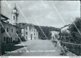 Cf611 Cartolina Lurisia Piazza E Chiesa Parrochiale Provincia Di Cuneo Piemonte - Cuneo