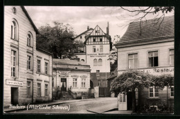AK Buckow / Märkische Schweiz, Sanatorium Waldfrieden, Zentralschule  - Buckow