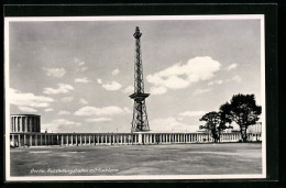 AK Berlin-Charlottenburg, Ausstellungshallen Mit Funkturm  - Charlottenburg