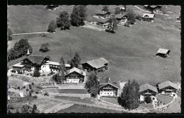 AK Lenk I.S., Chalet Lenk, Das Ferienheim Des S.M.U.V., Fliegeraufnahme  - Andere & Zonder Classificatie