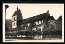 AK St. Ursanne, La Collegiale  - Autres & Non Classés