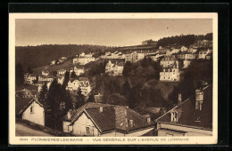 CPA Plombieres-les-Bains, Vue Generale Sur L`Avenue De Lorraine  - Plombieres Les Bains