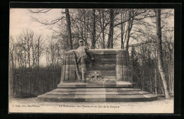 CPA Raon-L`Etape, Le Monument Des Chasseurs Au Col De La Chipote  - Raon L'Etape