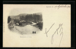 CPA Epinal, Promenade Du Cours  - Epinal