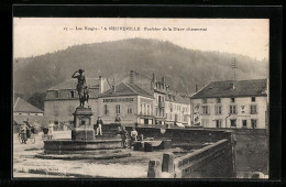 CPA La Neuveville, Fontaine De La Diane Chasseresse  - Autres & Non Classés