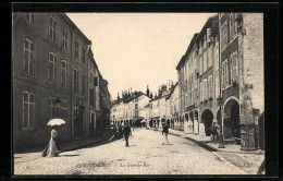 CPA Remiremont, La Grande Rue  - Remiremont