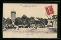 CPA Bussang, Arrondissement De Remiremont, Place De L`Eglise  - Remiremont