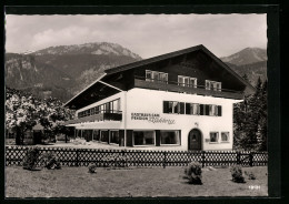 AK Oberstdorf /Allgäu, Gasthaus-Café-Pension Kühberg, Bes. Fam. Zeller  - Oberstdorf