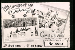AK Neubau /Fichtelgeb., Erholungsheim Des Bayerischen Landessportverbands Im Winter  - Other & Unclassified