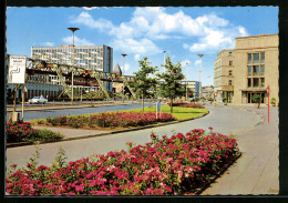 AK Wuppertal, Strassenpartie Mit Schwebebahn  - Wuppertal