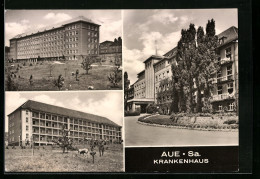 AK Aue /Sa., Blick Auf Krankenhaus  - Andere & Zonder Classificatie