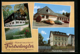 AK Alexandersbad /Fichtelgeb., Café-Restaurant Furtwängler, Gästehäuser, Bes. Fam. Furtwängler  - Autres & Non Classés