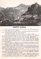 06-SAINTE AGNES-N°4003-B/0349 - Autres & Non Classés