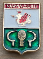 Russia/Tatarstan, Badge Of The County Town Of Mamadysh,7840 - Città