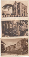 PALERMO-3 CARTOLINE NON VIAGGIATE -1925-1930 - Palermo