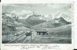 SUISSE - Station Gornergrat - Gabelhorn - Sonstige & Ohne Zuordnung