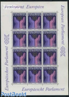 Luxemburg 1984 European Elections M/s, Mint NH, History - Europa Hang-on Issues - Ongebruikt