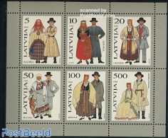 Latvia 1993 Costumes S/s, Mint NH, Various - Costumes - Kostums