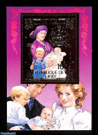 Guinea, Republic 1985 Queen Mother S/s, Gold, Mint NH, History - Kings & Queens (Royalty) - Koniklijke Families