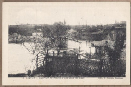 CPA 81 - LAVAUR - Quartier De L'Usine à Gaz Sous Les Eaux - TB PLAN Partie Du Village - Inondations 1930 - Lavaur