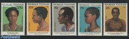 Togo 1985 Tattoos 5v, Mint NH, Various - Costumes - Costumes