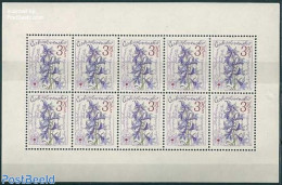 Czechoslovkia 1979 Flowers M/s (perf. 11.75), Mint NH, Nature - Flowers & Plants - Autres & Non Classés