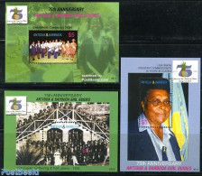 Antigua & Barbuda 2006 75 Years Girl Guides 3 S/s, Mint NH, Sport - Scouting - Antigua And Barbuda (1981-...)