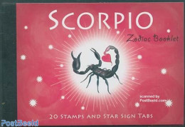 Australia 2005 Zodiac, Scorpion Booklet, Mint NH, Science - Stamp Booklets - Unused Stamps
