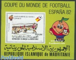 Mauritania 1980 Football Games Spain S/s, Mint NH, Sport - Football - Sport (other And Mixed) - Altri & Non Classificati