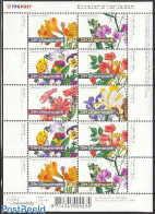 Netherlands 2003 Summer, Flowers M/s, Mint NH, Nature - Flowers & Plants - Unused Stamps