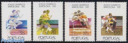 Portugal 1992 Olympic Games 4v, Mint NH, Sport - Football - Hockey - Olympic Games - Sport (other And Mixed) - Ungebraucht