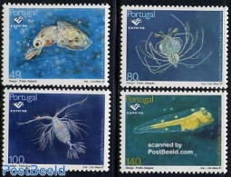 Portugal 1997 Plankton, Lisbon 98 4v, Mint NH, Nature - Various - Animals (others & Mixed) - World Expositions - Ongebruikt