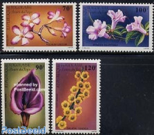 Togo 1987 Flowers 4v, Mint NH, Nature - Flowers & Plants - Togo (1960-...)