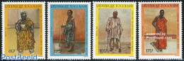 Togo 1988 Costumes 4v, Mint NH, Various - Costumes - Costumes
