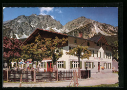 AK Oberstdorf /Allgäu, Gasthof Birgsau Mit Alpgundkopf Und Griesgundkopf  - Oberstdorf