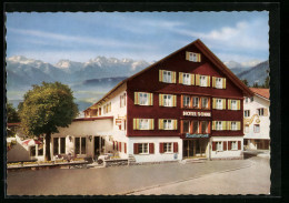 AK Sonthofen /Allgäuer Alpen, Hotel Sonne Mit Alpen  - Sonthofen