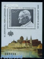 Hungary 1991 Visit Of Pope John Paul II S/s, Mint NH, Religion - Pope - Religion - Ongebruikt